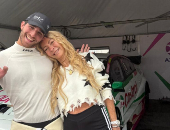 El tierno apoyo de Cris Morena a su nieto Valentín Yan en el TC2000: "¡Vamos, nietito lindo!"