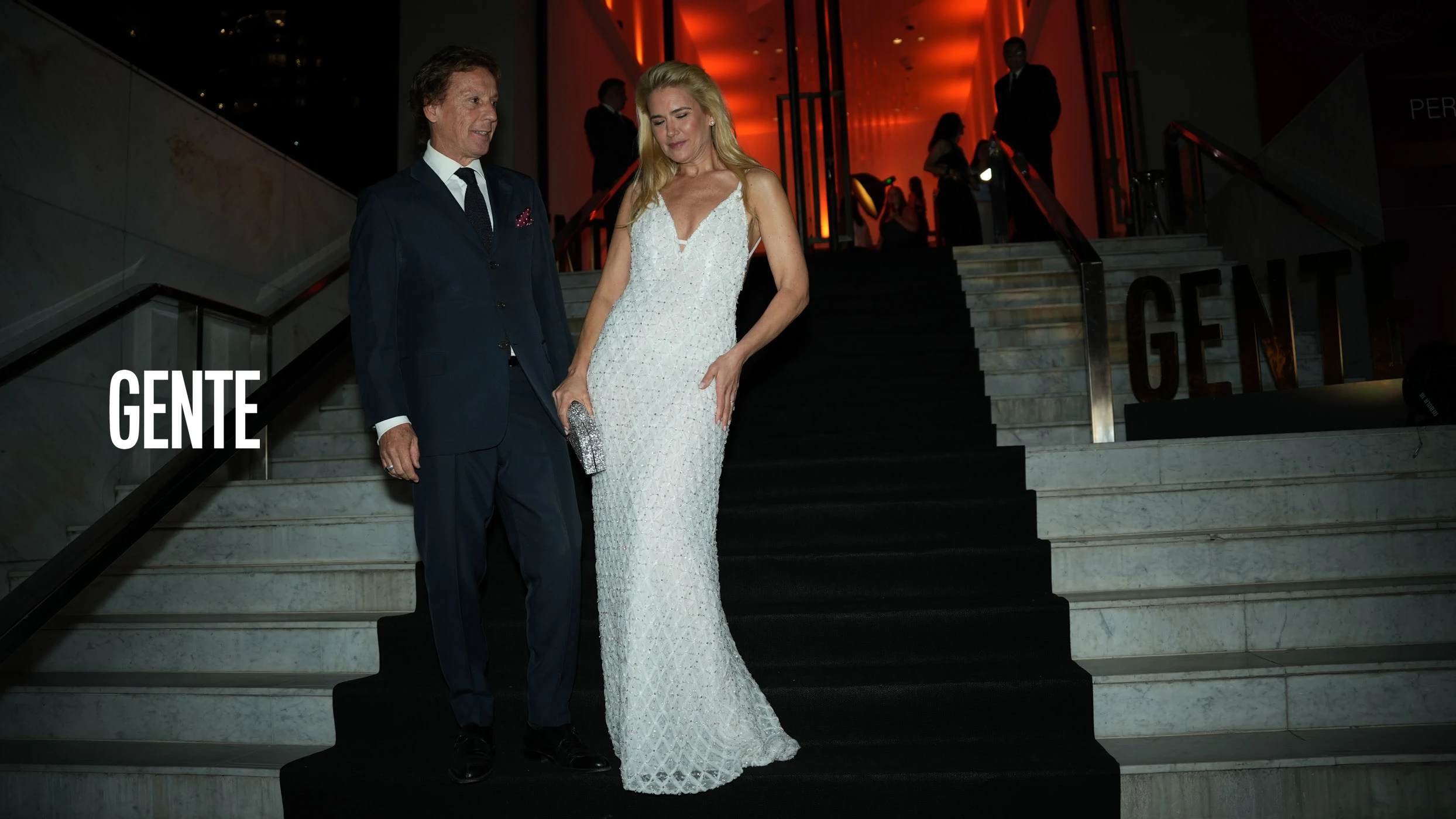 Valeria Mazza llegó con Alejandro Gravier