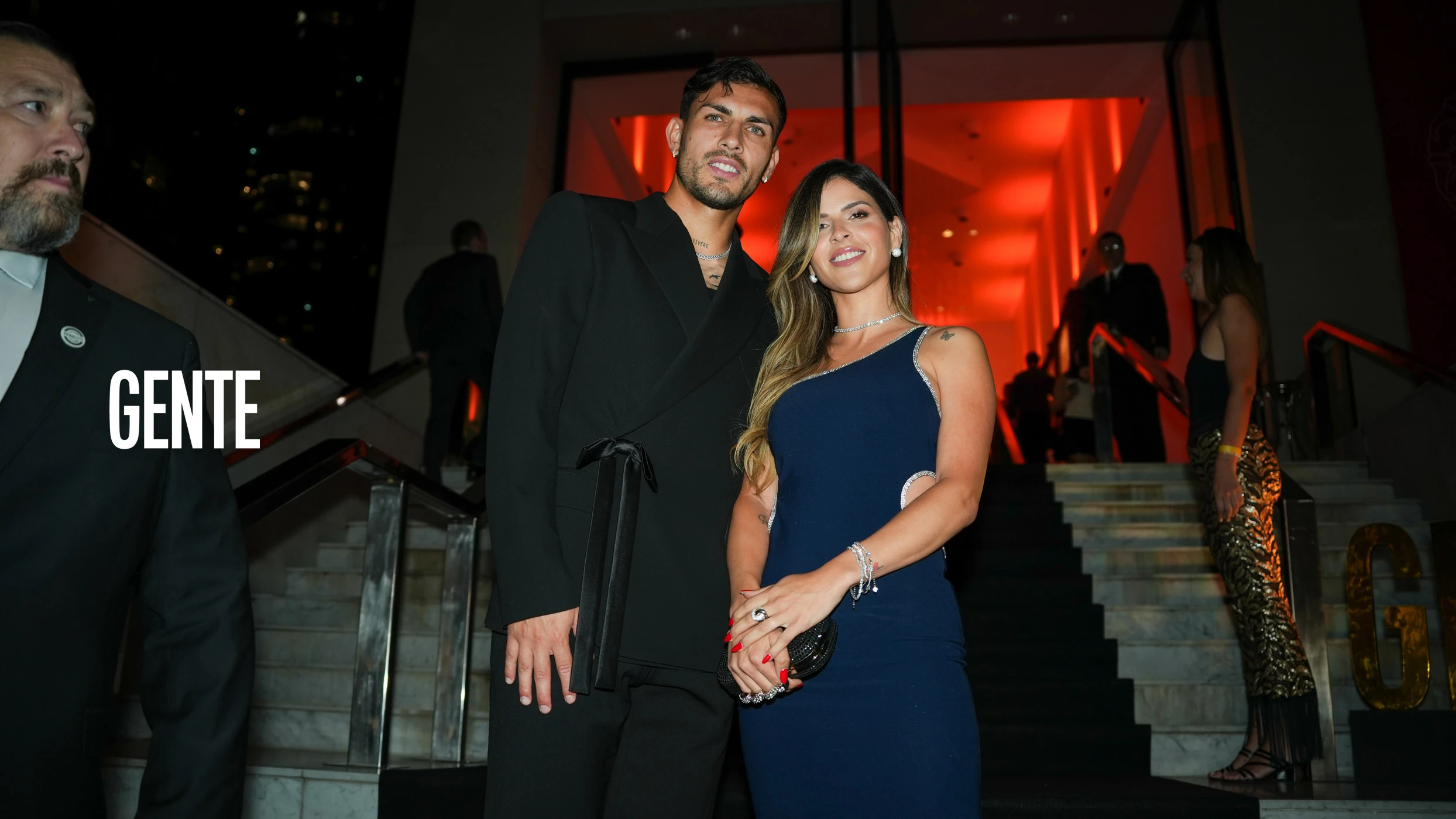 Leandro Paredes y Camila Galante