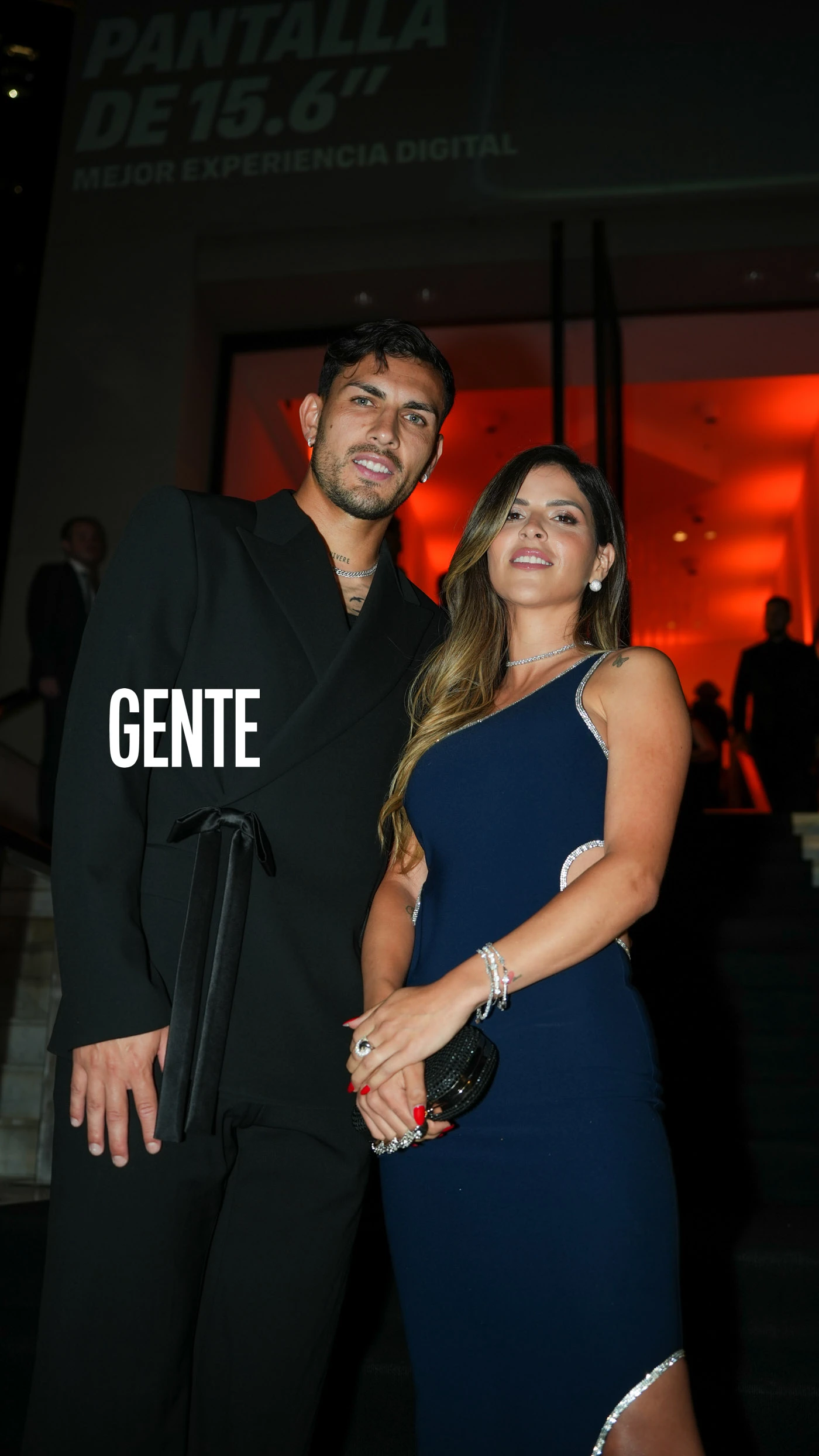 Leandro Paredes y Camila Galante