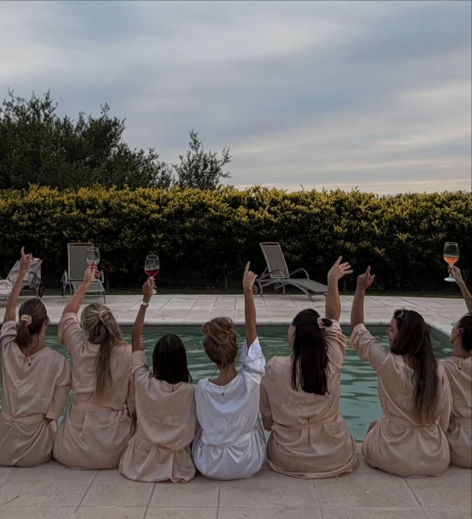 Las amigas celebraron a Rocío en una jornada muy especial.