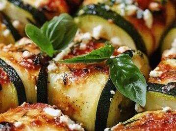 Rollitos de zucchini rellenos de ricota y limón: una receta fresca, simple y llena de sabor