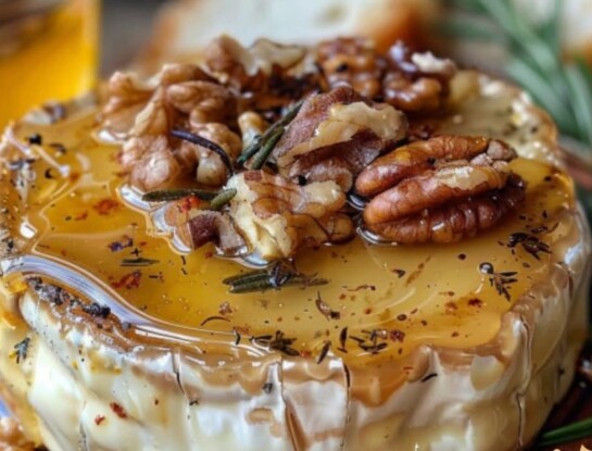 Brie al horno: la receta fácil y gourmet con miel y pistachos que tenés que probar
