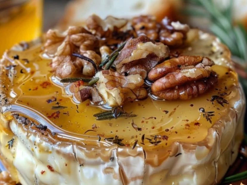 Brie al horno: la receta fácil y gourmet con miel y pistachos que tenés que probar
