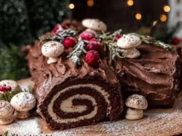 Cómo preparar tronco navideño: la receta clásica de chocolate