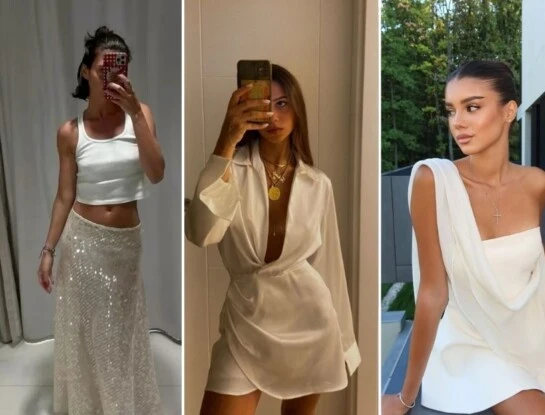 Guía de estilo: 5 looks en blanco que podés llevar este Año Nuevo
