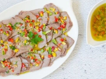 Lengua a la vinagreta: la receta clásica y fácil que nunca falla