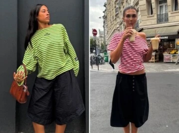 Los culotte pants marcan tendencia.