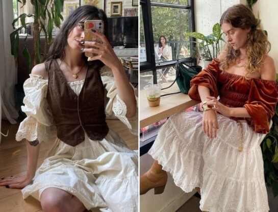 De TikTok a tu placard: cómo armar looks con la tendencia poetcore