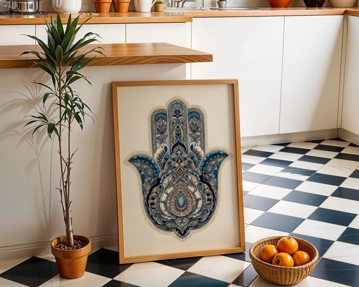 La Mano Hamsa es una de las figuras con alto impacto visual, y algo más. 