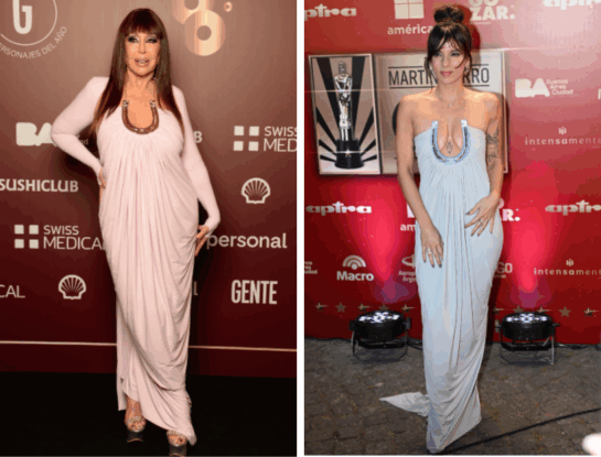 El vestido con herradura que ya adoptan las famosas y se perfila como el favorito de la temporada