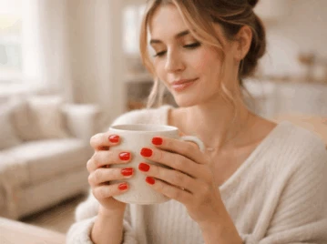 Esmalte de tomate la manicura japonesa más naíf y chic del momento