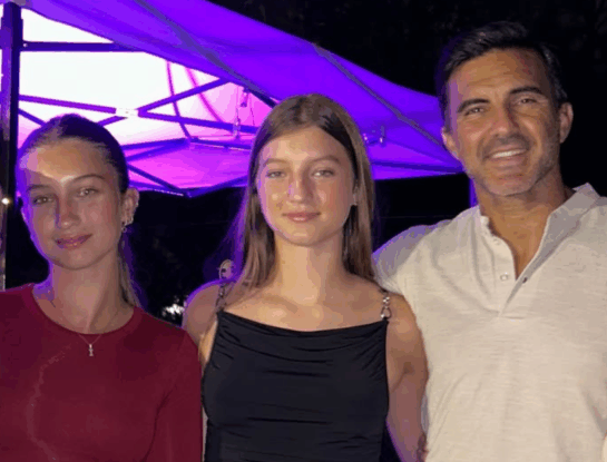 El tierno homenaje de Allegra e Indiana Cubero a su papá en su cumpleaños número 47