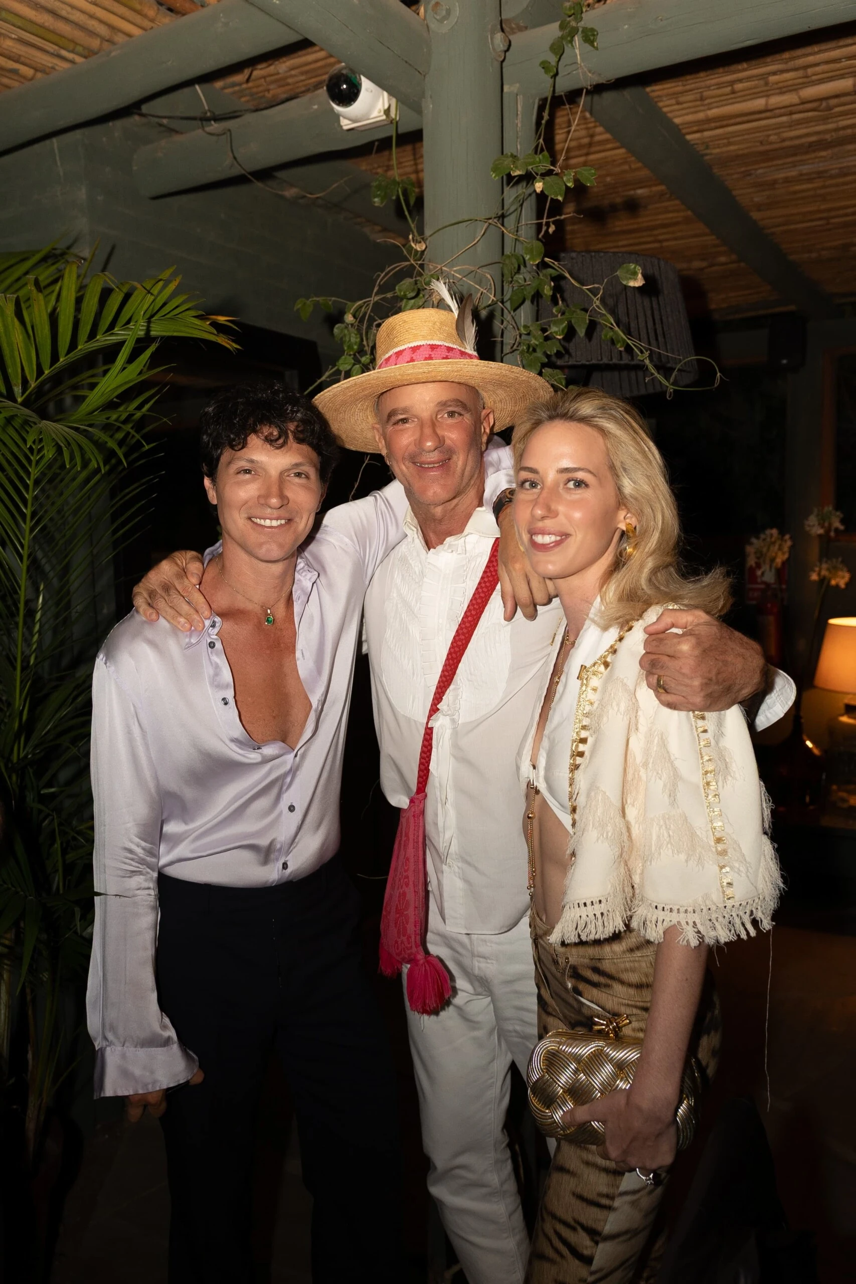 Facundo Garayalde, Alan Faena y Grace Goldsmith