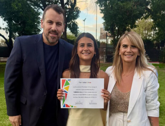 Amalia Granata y El Ogro Fabbiani juntos en la fiesta de egresados de su hija Uma: "Nos llenás de orgullo"