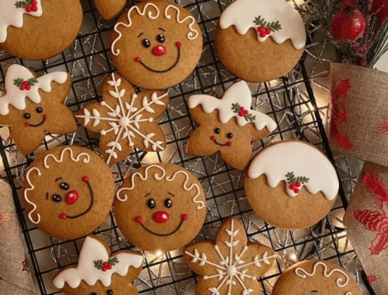 Galletas de Navidad y jengibre: la receta más fácil (y con todos los trucos para un glasé perfecto)