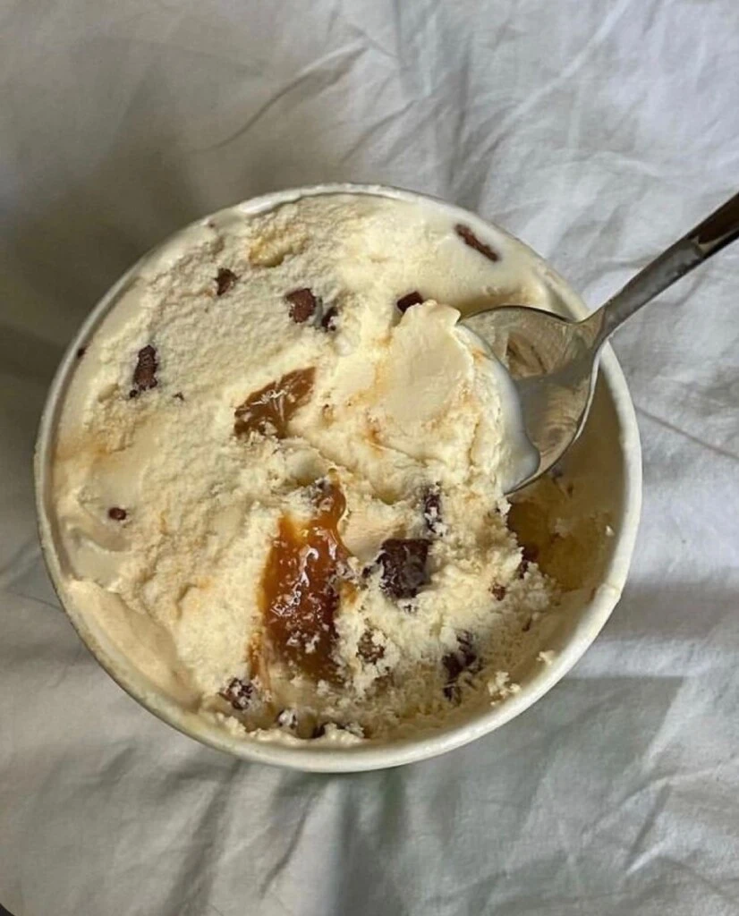 Helado de banana y chocolate. Foto: Pinterest