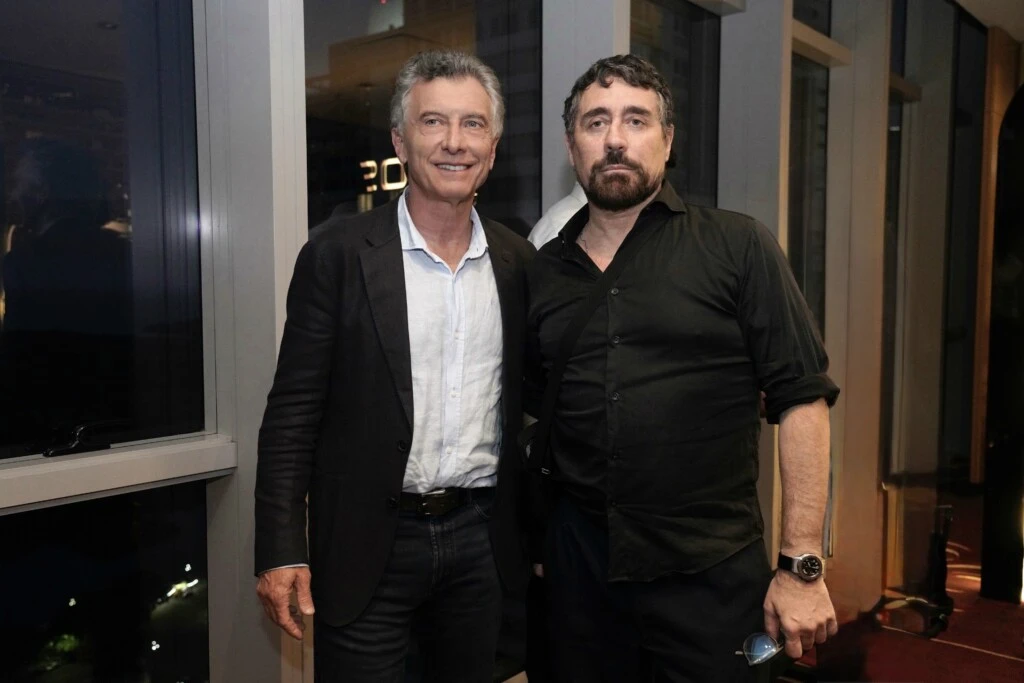 Mauricio Macri y Guga Pereyra