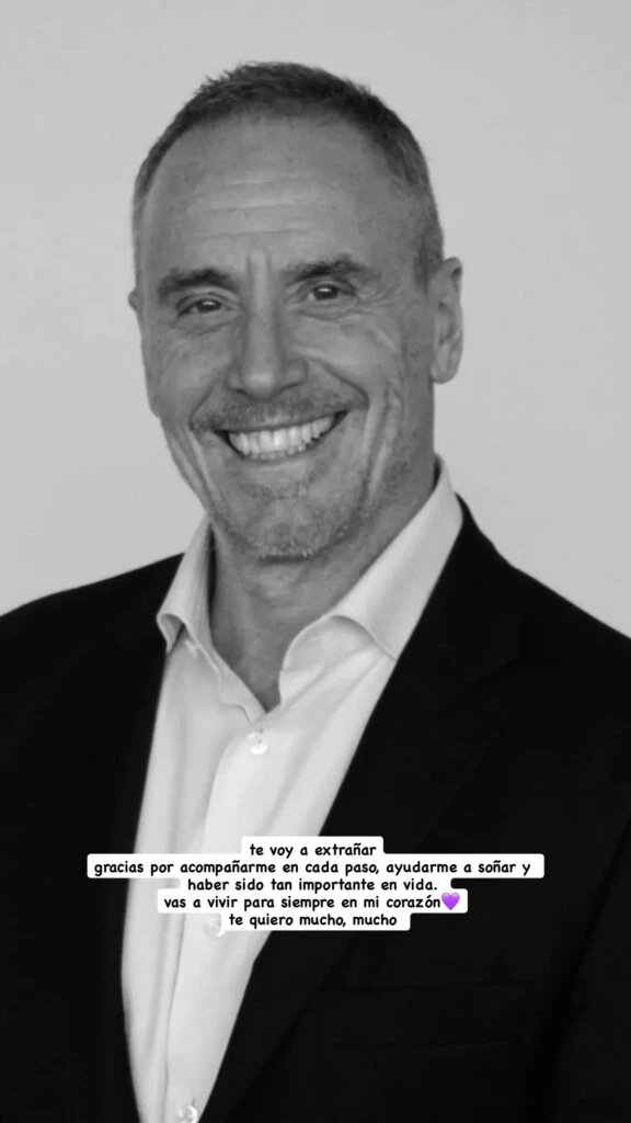 El emotivo adiós de Tini a Diego Lerner. Foto: Instagram