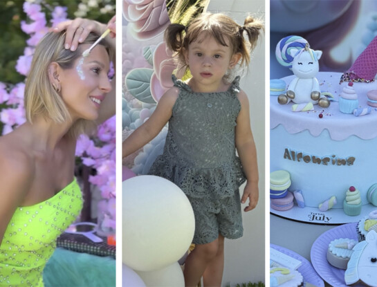 Así fue la fiesta temática de Alfonsina, la hija de Noelia Marzol y Ramiro Arias que cumplió 3 años