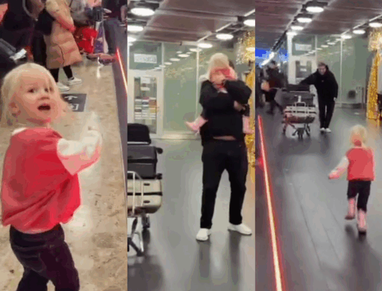 Así fue el emotivo reencuentro entre Maxi López y su hija Elle en Suiza