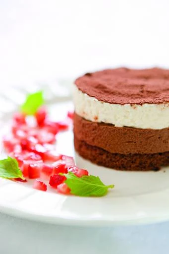 Mini cake de chocolate