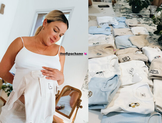 Así fue el original baby shower de Sofía Pachano: con un taller de bordado y tortas artesanales