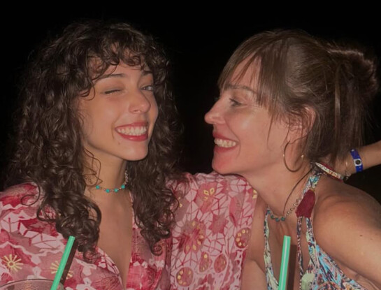 Así fue la escapada "de chicas" de Paola Krum y su hija Eloísa Furriel a Brasil: todas las fotos