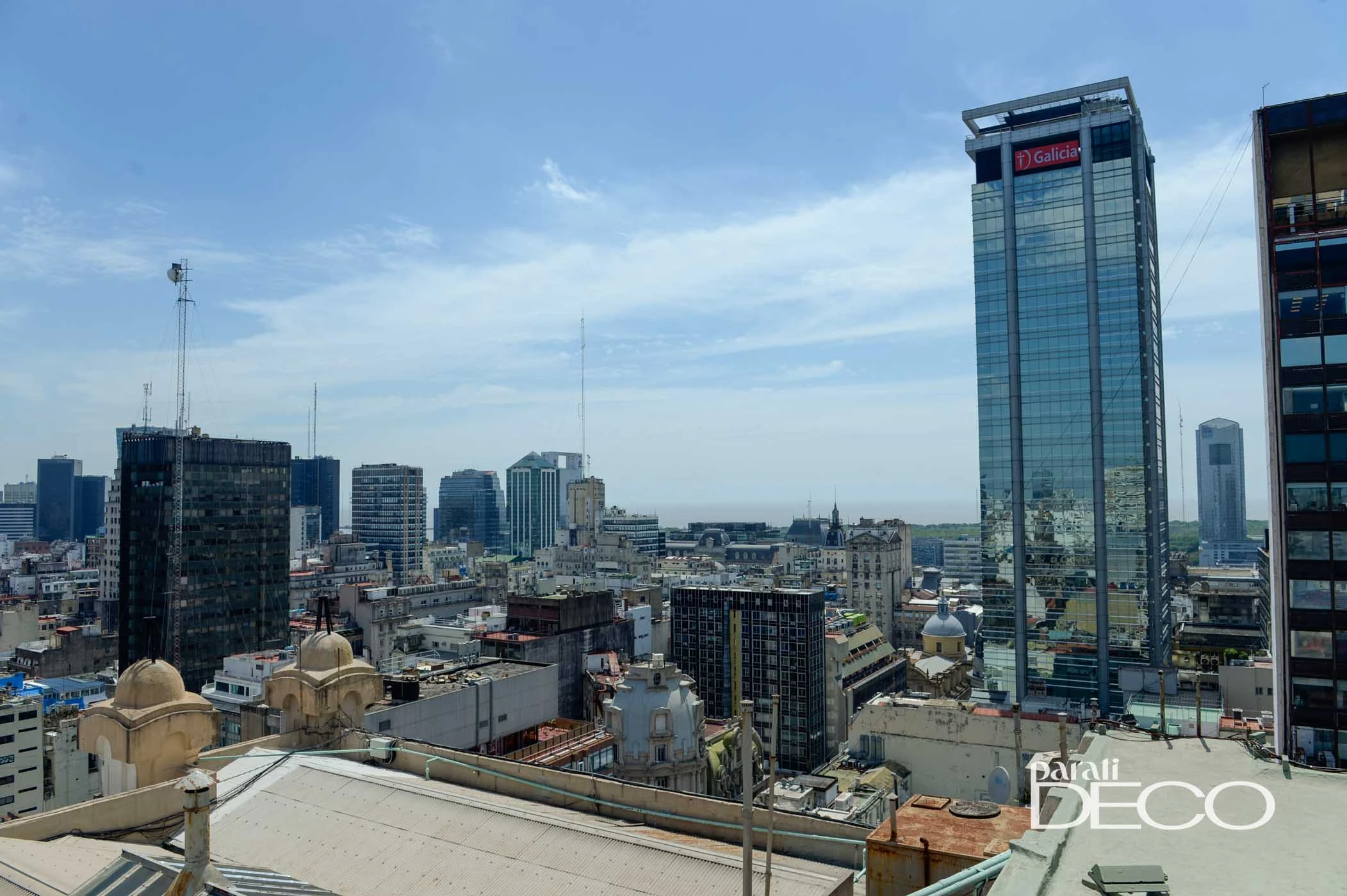 Desde el mirador, en días despejados, se puede ver la ciudad de Colonia.