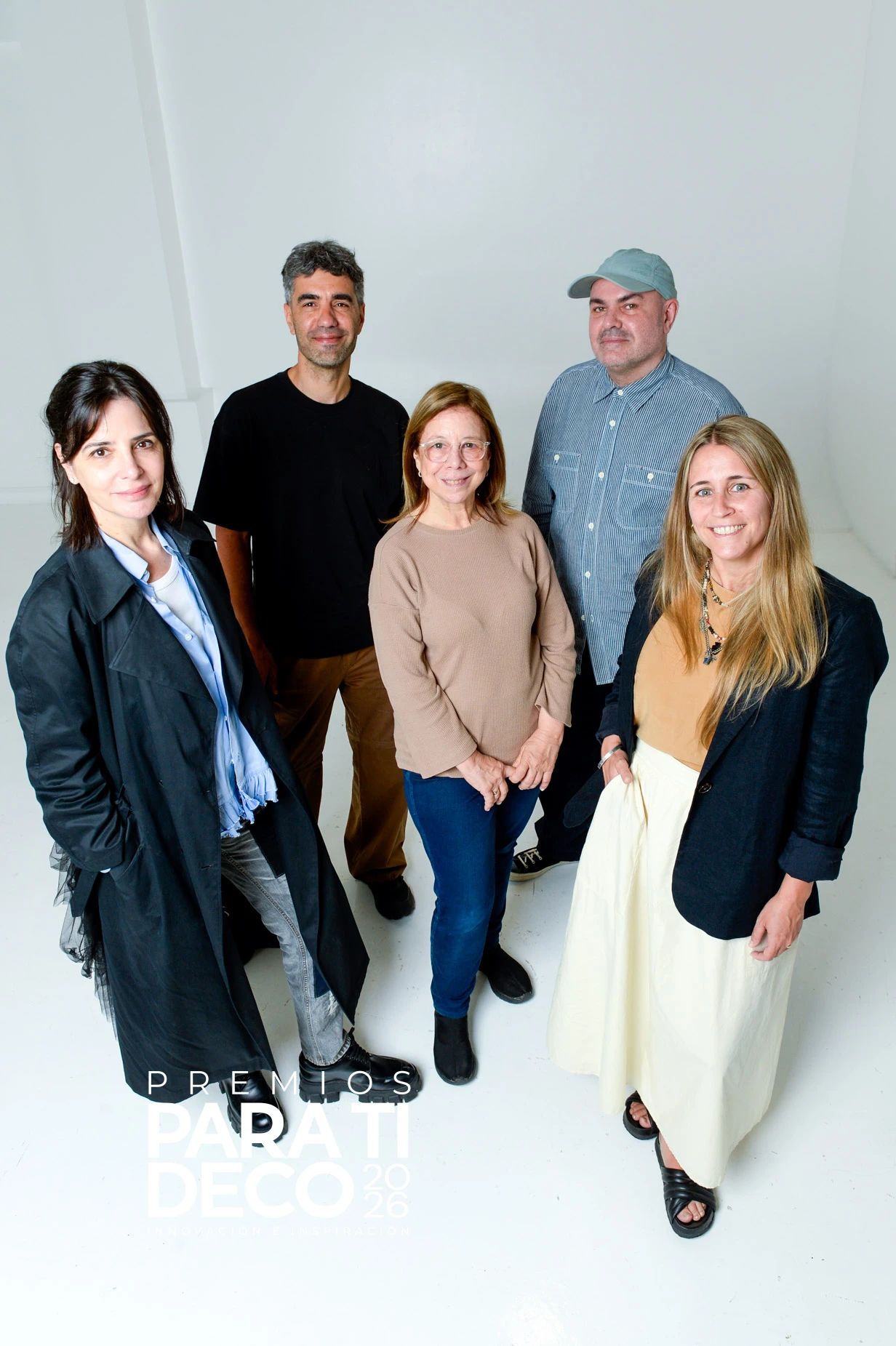 Sandra Hillar, Carlos Genoud, Judith Babour, José Luis Zacarías Otiñano y Sofi Saraví O´Keefe. 