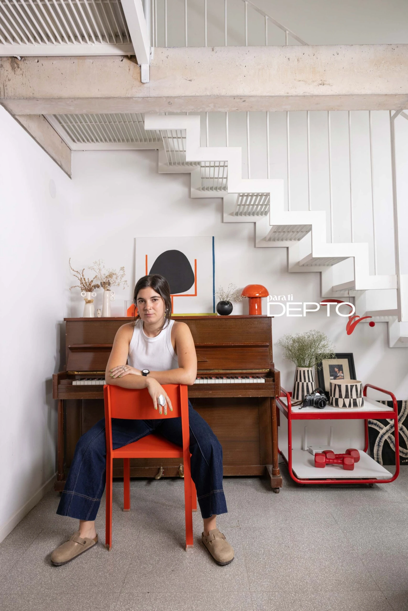 “Me divierte que las casas tengan piezas y objetos a descubrir y que diferentes estilos convivan”.