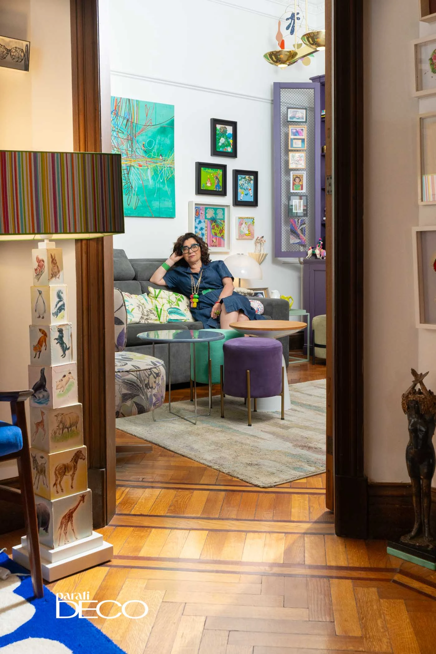 Arte contemporáneo en un edificio centenario: 100 % para ti DEPTO x Mariela Ivanier. 