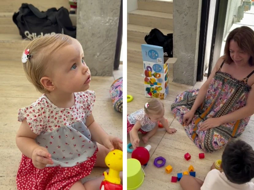 Las fotos del cumple de Milenka, la hija menor de Marley