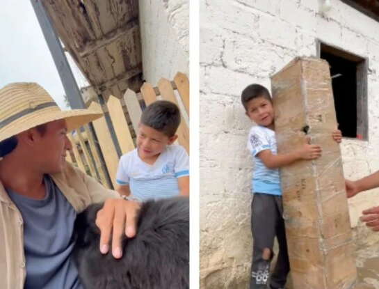 Historias en Navidad: el niño que emocionó con su pedido para compartir con su abuela