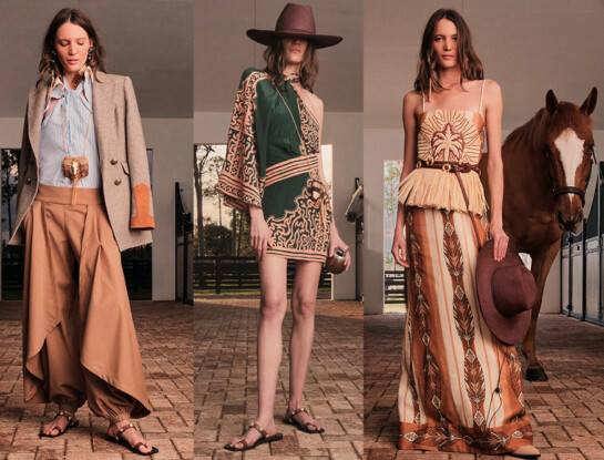 Tendencia invierno 2026: el estilo folk regresa con vestidos largos y detalles románticos