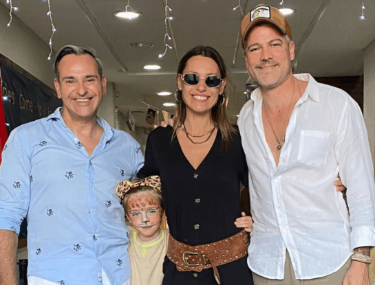 Pampita acompañó a su ahijado Gauthier en su concert escolar y compartió las fotos más tiernas