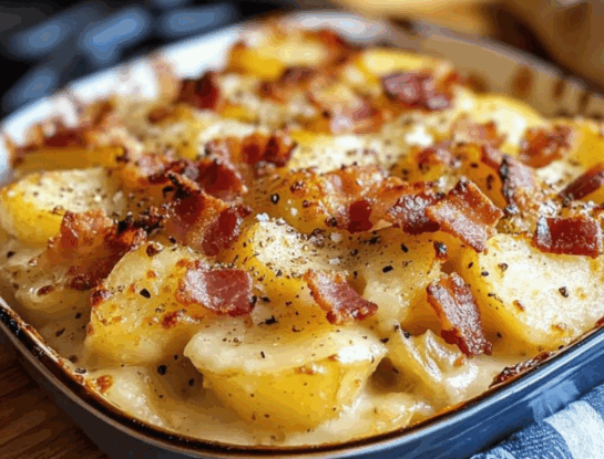 Papas a la crema con bacon: una receta innovadora para el almuerzo