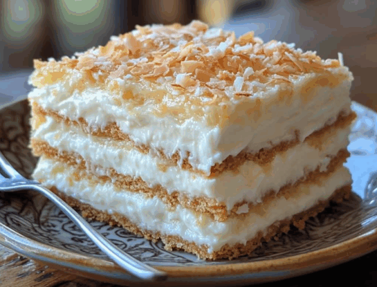 Postre de coco tipo tiramisú: una opción fresca y distinta para empezar el año