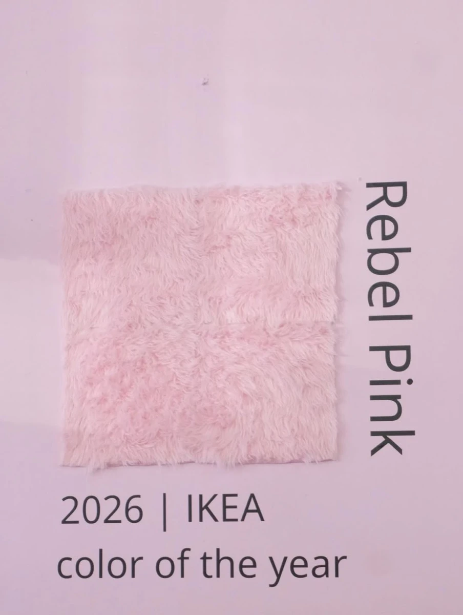 IKEA se mete de lleno en la discusión global por el color dominante de 2026 consagrando al Rebel Pink.
