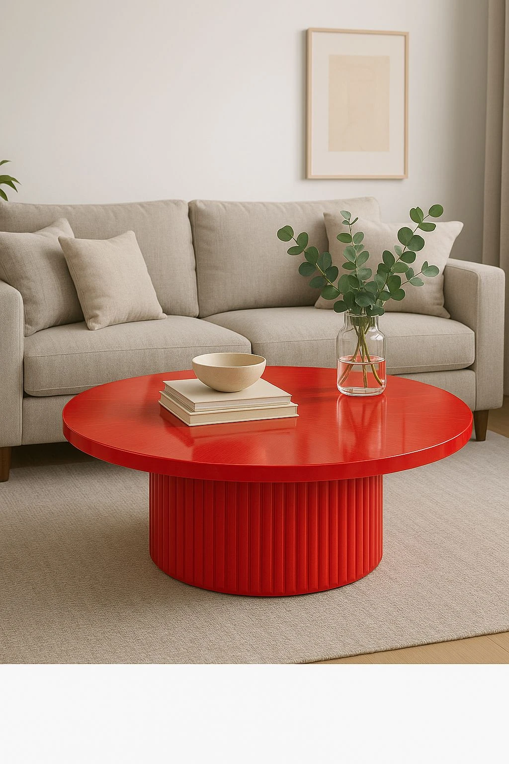 El poder del rojo en la deco está en los detalles. 