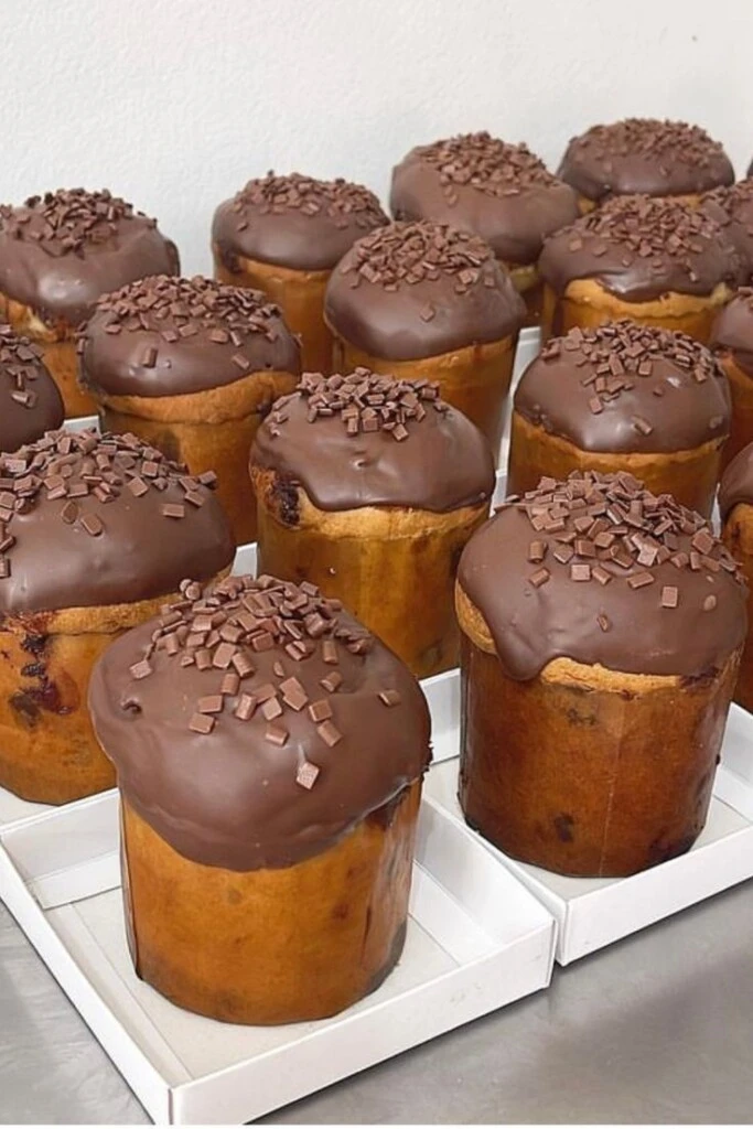 Pan dulce con chips de chocolate. Foto: Pinterest