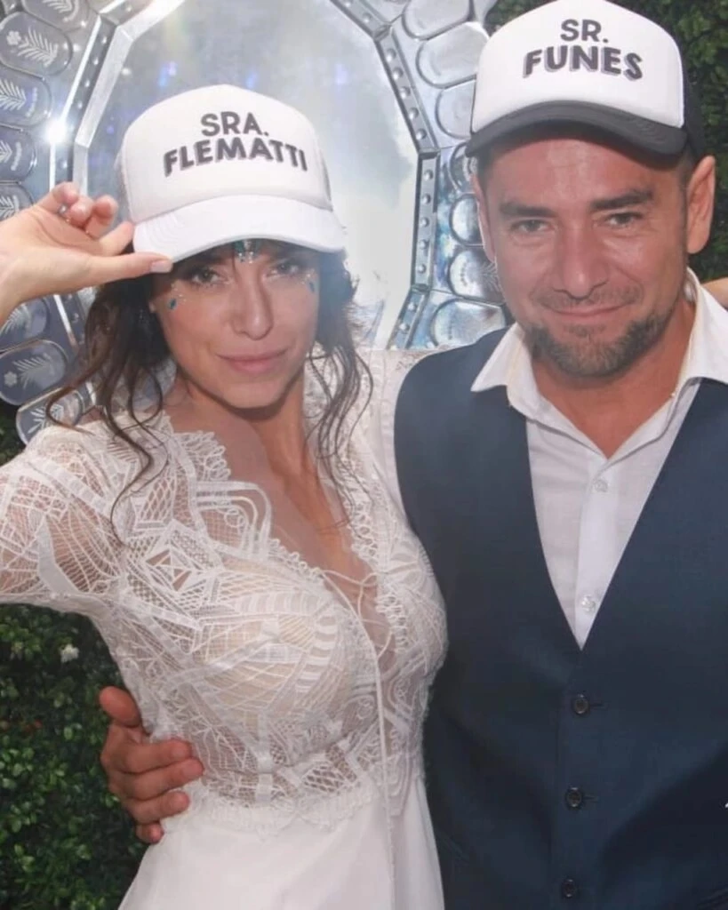 Mercedes Funes y Cecilio Flematti