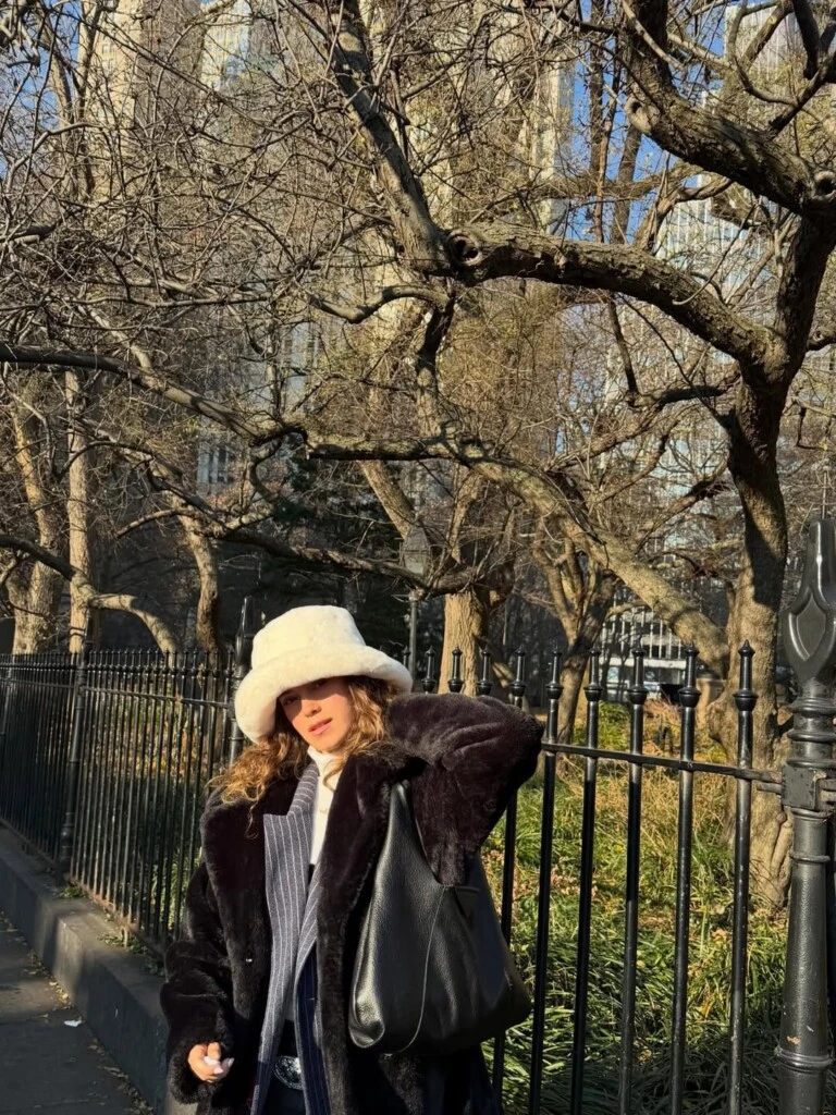Mora Bianchi en Nueva York. Foto: IG