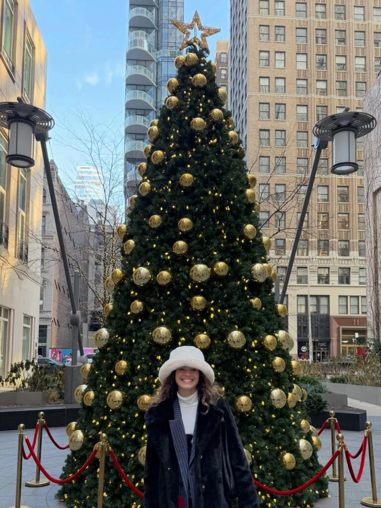 Mora Bianchi en Nueva York. Foto: IG