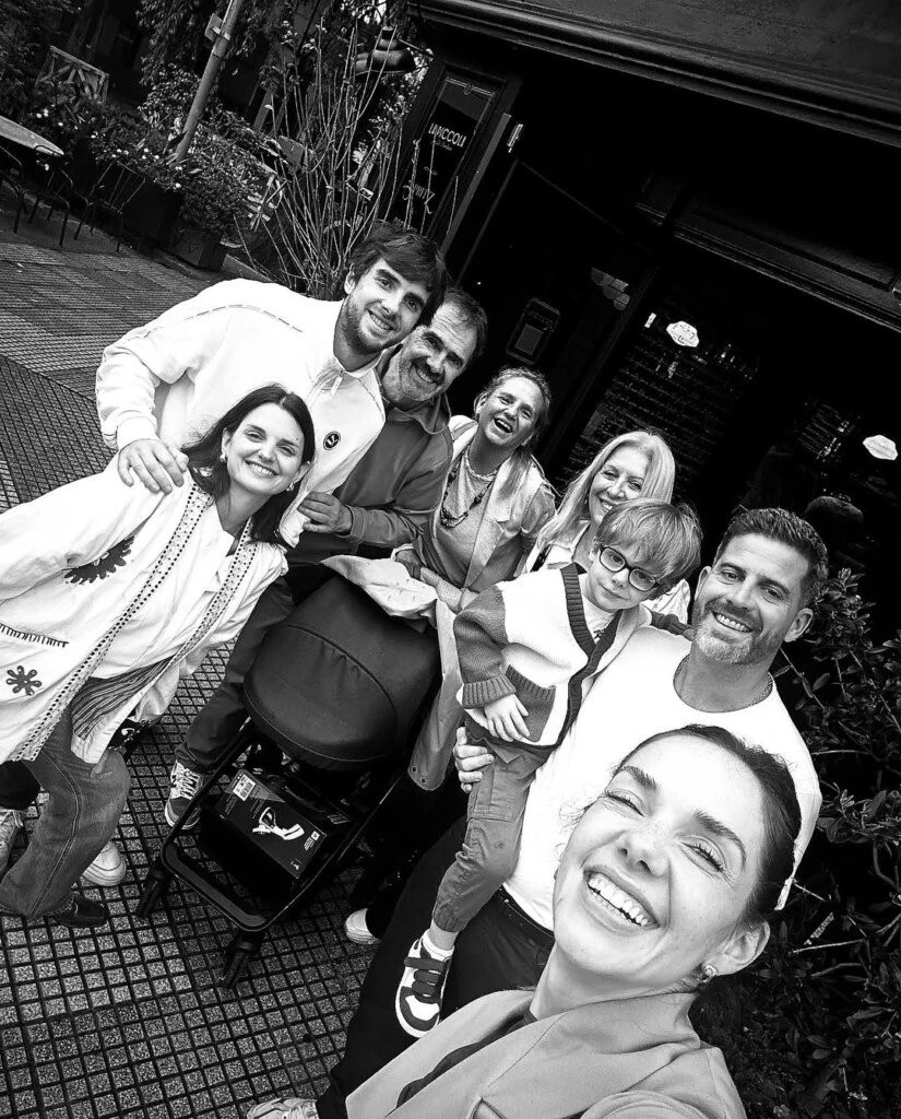 Julieta Nair Calvo festejó junto a su familia. Foto: IG