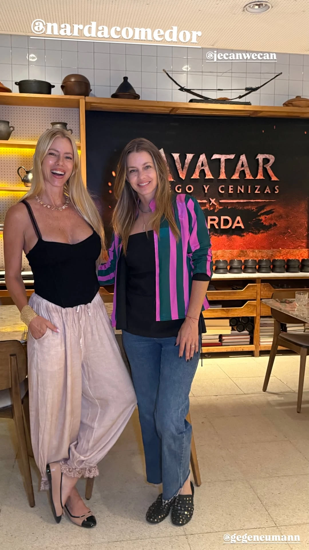 Nicole y Gege Neumann celebraron en familia el cumpleaños de su abuela Petra