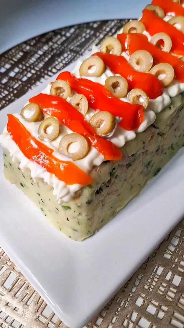 Terrina de papa y atún