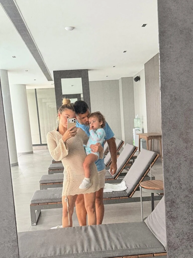 Las fotos del diciembre de Sofía Calzetti. Foto: IG