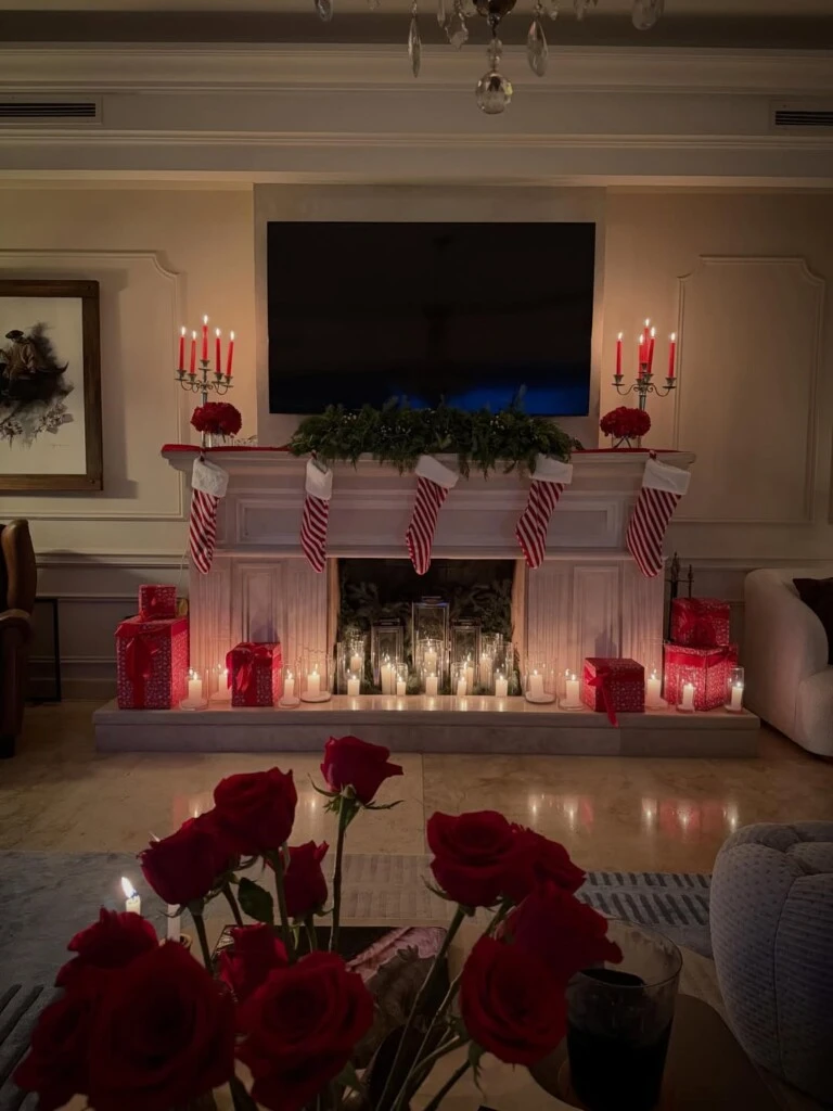 La Navidad de la China y Mauro Icardi. Foto: IG