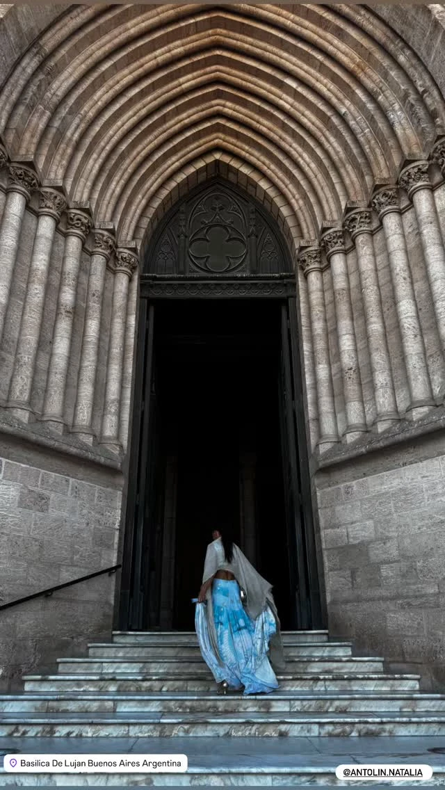 Carolina Baldini eligió un diseño de Antolín para el bautismo